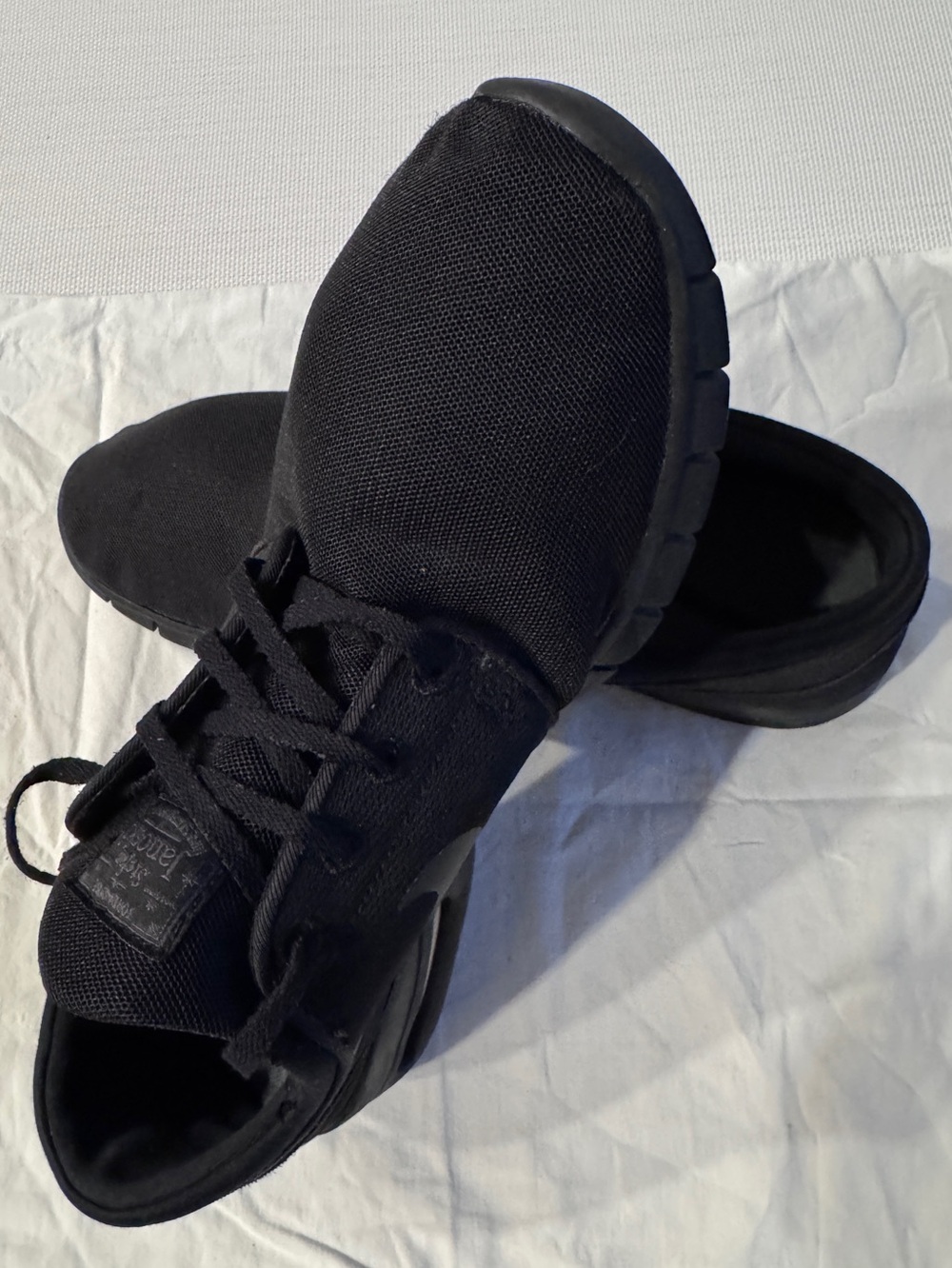 Nike SB Stefan Janoski Max Triple Black Men Size 12 - Picture 2 of 7